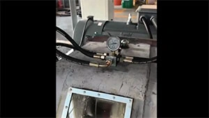 YTB High Pressure Grouting Pump Test