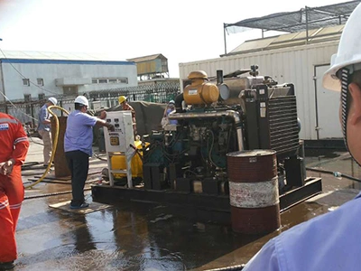 Water jet cutting project