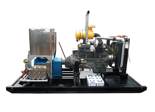 Skid-Mounted High Pressure Water Blaster